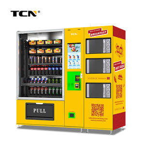Máy bán thức ăn ấm với lò vi sóng Máy bán hàng tự động TCN tự động với thang máy - Product Image 2