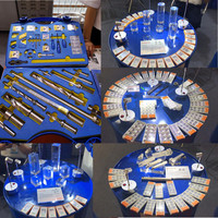 Plaquettes de taraudage carrées en carbure de la série TT (TT32R6000, TT32R6001, TTX32R6002, TT43R6001) pour machines-outils CNC et tours de haute précision