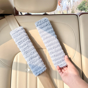 Couvre-ceintures de sécurité pour voiture, coussinets d'épaule rayés et moelleux pour un confort et une protection optimale en voiture - Product Image 3