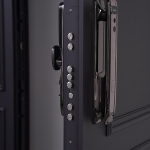 Vente <span class=keywords><strong>en</strong></span> gros de serrures de sécurité modernes pour porte d'entrée principale <span class=keywords><strong>en</strong></span> aluminium pour ouverture vers l'extérieur Portes d'entrée <span class=keywords><strong>en</strong></span> acier pour villa Surface finie - Product Image 3