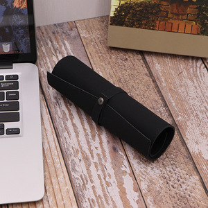 In stock PU leather retro <b>watch</b> <b>case</b>, simple and portable <b>watch</b> organizer, scratch-resistant <b>watch</b> cover. - Product Image 4