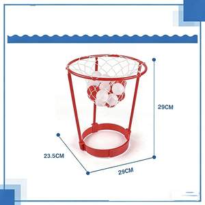 Jeu de mini-basket en <span class=keywords><strong>filet</strong></span> avec bandeau en plastique pour intérieur/extérieur, très populaire, avec 20 balles, pour enfants de 8 à 13 ans, unisexe - Product Image 5