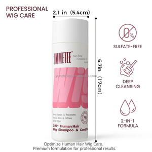 <span class=keywords><strong>Shampoo</strong></span> detergente profondo per la cura delle parrucche, ammorbidente e lucidante, detergente per extension di capelli, per toupet, fibre resistenti al calore, profumo naturale, fornitura all'ingrosso - Product Image 3