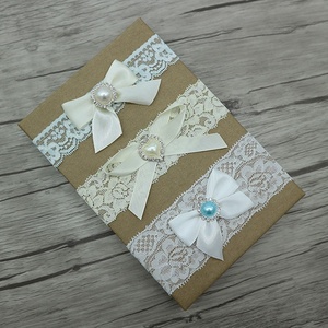 Jarretelles en dentelle pour mariée, jarretelles minces et très bon marché avec perles de couleur bleue, pour <span class=keywords><strong>mariage</strong></span> - Product Image 4