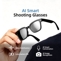 Occhiali Smart AI Innovativi con Montatura TR90 a Basso MOQ, Fotocamera da 8MP, Video HD 1200P, Doppio Microfono ENC, Open Ear per Live Streaming