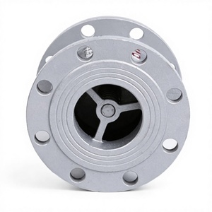 Válvula de Retención Silenciosa de Acero Inoxidable SS304 PN16 DN50, Válvula de Retención Sanitaria Tipo Bola con Brida, Válvula de Retención de Acero Inoxidable - Product Image 4