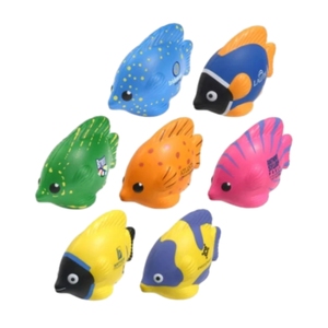 Bsbh OY bóng bán buôn cá nhiệt đới PU bọt chống căng thẳng Bóng đồ chơi với logo tùy chỉnh in - Product Image 1