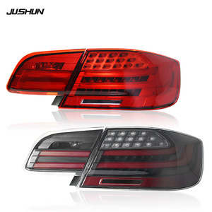 Feux arrière LED Jushun pour BMW Série 3 E92 Coupé 12V Noir Rouge Clignotants séquentiels Feux de jour - Product Image 3