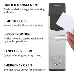 Oyo Bắc Mỹ Hot Bán Khách Sạn Khóa Phong Cách Điện Tử Quản Lý Khóa Hệ Thống Phần Mềm Thông Minh Rfid Key Khách Sạn Thẻ Khóa Cửa - Product Image 2