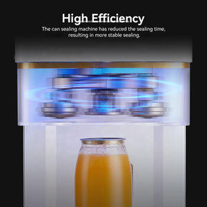 Offre Spéciale – Machine de Scellage Automatique Multifonctionnelle Personnalisable 220V/110V pour Boissons et Thé aux Perles, pour Boîtes en Fer et Aluminium - Product Image 2