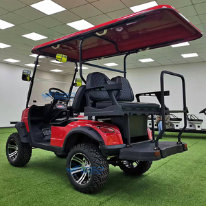 Carritos de Golf Eléctricos Profesionales Chinos de 4 Pasajeros y 4 Ruedas, Precios Económicos, Carrito Tipo Buggy en Venta, Carrito de Golf Pequeño - Product Image 2