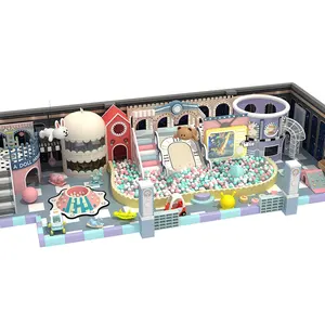 Undersea Theme Park Playground Wonderland Kids Indoor Playground Equipment With Ball Pool And Soft Play