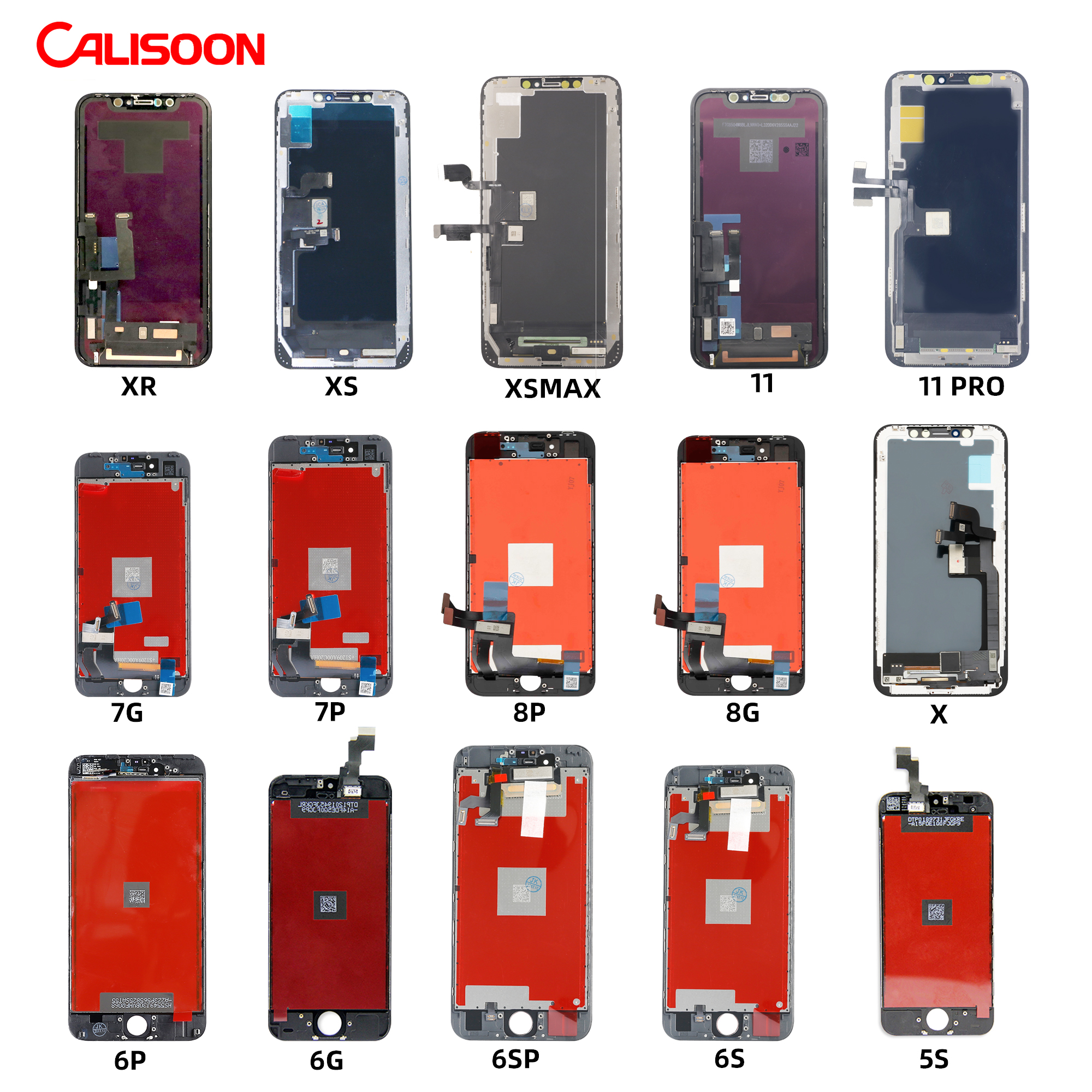 Заводская цена, ЖК-экран для телефона iPhone 6 7 8 plus X XR XS 11 Pro Max 12 13, замена экрана, дигитайзер, oled дисплей, oem tft incell