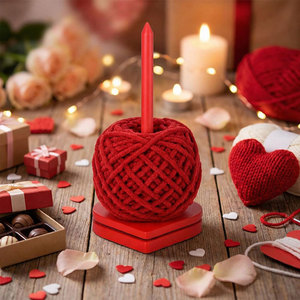 Rotatable Yarn Rack Round Wooden <b>Spool</b> <b>Holder</b> For Knitting Craft Desktop Use - Product Image 1
