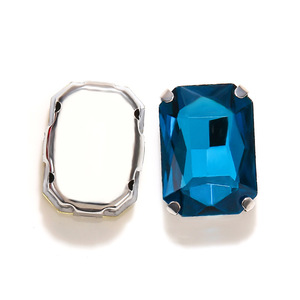 Cuentas de Cristal con Forma de Octágono, Accesorios de Joyería de Cristal para Manualidades, Multicolor, para la Creación de Joyería Hecha a Mano - Product Image 3