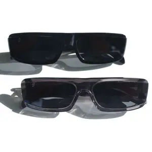 Sifier Brillen DY-8103 Mode Tag Nacht kleine Rahmen Vintage Unisex rechteckige Sonnenbrille