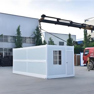 Casa Container Mobile a Due Piani di Alta Gamma 20ft per Ufficio e Spazio Abitativo Design <span class=keywords><strong>Moderno</strong></span> Bianco + Colore Personalizzabile - Product Image 3