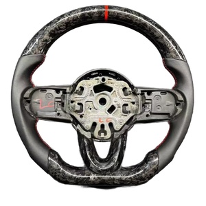 Volant en fibre de carbone forgé pour Mini, pièces de performance LCI, amélioration des performances, auto, voiture - Product Image 1