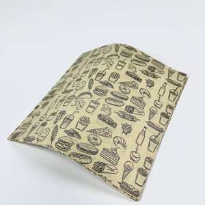 Papel Absorbente de Aceite para Separación de Grasa - Papel de Horno con Diseño de Dibujos Animados para Snacks - Papel Cuadrado Antigrasa para Alimentos - Picnic - Product Image 1