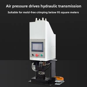 新飛翔 XFX-6T 油圧端子機 10T 自動車配線ハーネス 大型角型ケーブル銅ノーズ圧着機 220V - Product Image 2