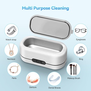 nouveautés Mini <span class=keywords><strong>nettoyeur</strong></span> à ultrasons 110V 220V <span class=keywords><strong>nettoyeur</strong></span> <span class=keywords><strong>de</strong></span> bijoux à ultrasons 350ML Machine <span class=keywords><strong>de</strong></span> nettoyage <span class=keywords><strong>de</strong></span> <span class=keywords><strong>lunettes</strong></span> - Product Image 3