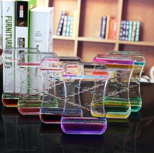 <span class=keywords><strong>Sablier</strong></span> créatif fait à la main, goutte d'huile, jouet pour enfants, mouvement liquide, <span class=keywords><strong>spirale</strong></span>, minuterie liquide, décoration de la maison - Product Image 3