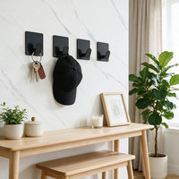 Support mural adhésif sans couture pour rangement utilitaire