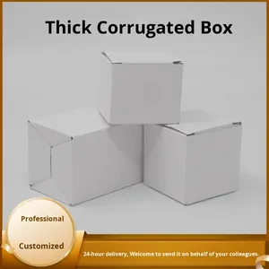 Customizable <b>Small</b> White <b>Cardboard</b> <b>Gift</b> <b>Box</b> with Logo Printing for Personal <b>Gift</b> Sets - Product Image 3