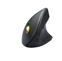 Penjualan laris baru 2.4G nirkabel 3D ergonomis Mouse optik desain vertikal ukuran kompak Mode ganda (BT 2.4G) 3 DPI dapat diatur
