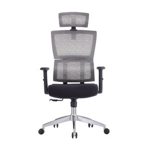 Современный синий офисный стул с высокой спинкой, офисный стул с эргономичной сеткой и подголовником - Product Image 6