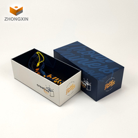 Boîtes à lunettes en carton, emballage de luxe, 12 pièces, boîte cadeau en papier, vente en gros