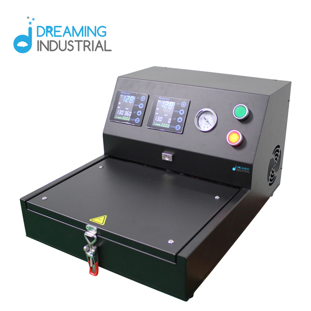3D Sublimation Film Vacuum Heat Press for Curved Surface A4 Size Vacuum Machine for Phone Cases Keycaps Airpods Cases