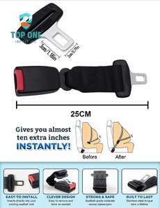 TopOne Universal portátil ajustable Auto embarazo bloqueo de seguridad enchufe hebilla extensión coche cinturón de seguridad extensor - Product Image 4