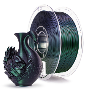 Filamento PLA Camaleón 3D <span class=keywords><strong>ZIRO</strong></span> de China, 1.75 mm, 1 kg, Bobina Verde Terciopelo, Filamento para Impresora 3D para Impresiones 3D Brillantes - Product Image 1