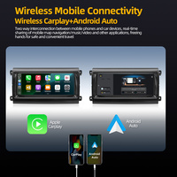 Autoradio multimédia universel 10,1 pouces 4+64G 6+128G avec navigation GPS, Carplay et Android Auto, processeur Qualcomm SDM450