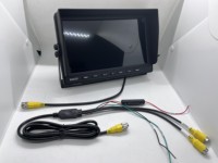 Moniteur HD JPM-1016 10,1 pouces pour mini-téléviseur, écran couleur TFT LCD pour caméra de recul automobile et système de sécurité domestique