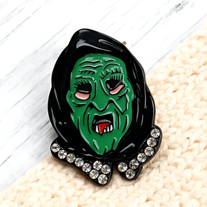 1/6 Piezas [Broches de Solapa Creativos Góticos] Broche de Dibujos Animados Minimalista Punk Gótico, Lindo Insignia de Solapa Punk Gótico - Product Image 5