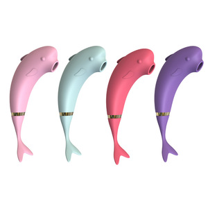 Вибратор-массажер Little Dolphin с функцией вибрации и прыжков, магнитная зарядка, тихий (50 дБ), товары для взрослых, модель - Product Image 6