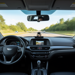 Cámara de salpicadero de 4 canales FHD con vista de 360 grados, 1080P, frontal 480P, trasera izquierda y derecha, IR, visión nocturna, grabación de movimiento, 1 unidad - Product Image 2