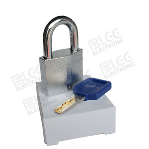 กุญแจรูปทรงเพชร 40 มม. โลหะผสมสังกะสี ล็อคแบบใช้รหัสเดียวกันสำหรับเคสเครื่องเล่นเกม - Product Image 4