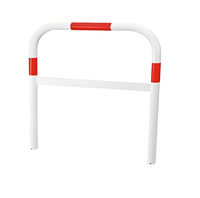 Barrière de sécurité routière en acier en forme de U, barrière de protection en métal pour trottoir, isolation du trafic piétonnier