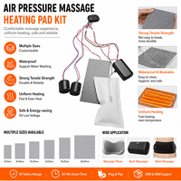 Film chauffant conducteur en graphène pour coussin de massage, kit d'accessoires DIY - Certifié CE/RoHS, personnalisable