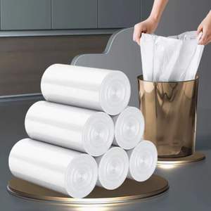 Bolsas de Basura Transparentes, Desechables, Duraderas y Biodegradables |   Bolsas de Basura de Plástico para Baño al por Mayor con Logotipo Personalizado - Product Image 5