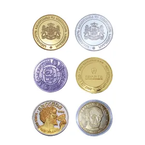 Fabricante de monedas de diseño personalizado gratuito, fabricación 3D de aleación de Zinc, oro, plata, latón, cobre, Metal, desafío, moneda personalizada