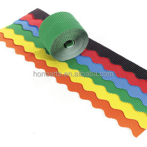 Borduras de Papel Corrugado Coloridas para Decoración de Aulas de Jardín de Infancia, Encaje Hecho a Mano para Decoración de Pizarras y Paredes - Product Image 4