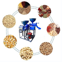 Nouveau moulin à céréales SXV diesel/essence 4/7 CV pour le broyage, le décorticage et le moulinage du riz, du blé et des céréales