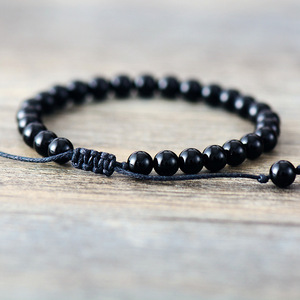 Lapis Lazuli Beaded <b>Bracelet</b> Unisex Natural Stone Jewelry Gift For Women Men Fashion Accessory - Product Image 3