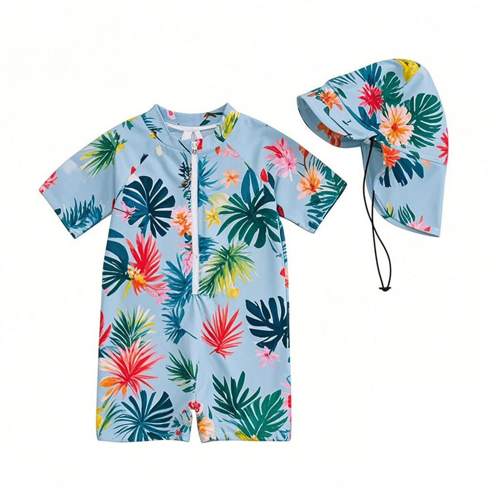 Plantes tropicales colorées