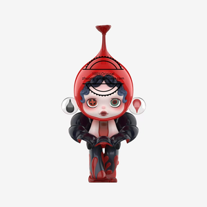 100% Original POPMART SKULLPANDA Image de la série de figurines de réalité LABUB MACARON Boîte aveugle en matériau PVC - Product Image 5