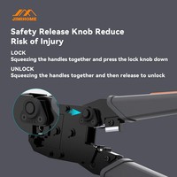 Kit d'outils réseau JM-GTW5N Pince à dénuder et testeur de câble RJ45 Ensemble d'outils avec connecteur de câble inclus